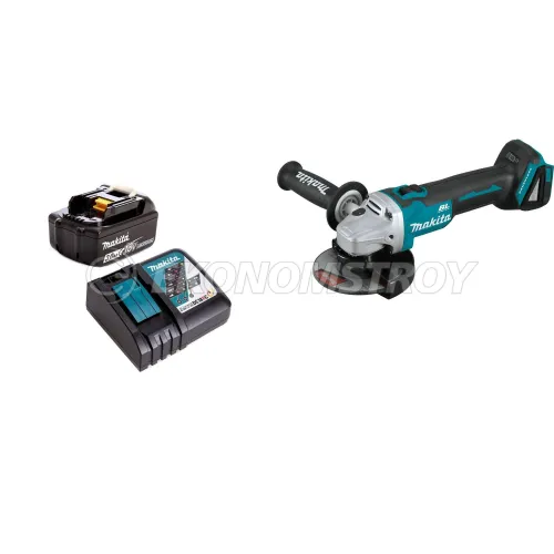 Набор инструмента BL 1830 B (1*3.0 Ah, DC 18 RC, carton) MAKITA (191A25-2) + DGA 504 Z (solo, carton) MAKITA (DGA504Z)