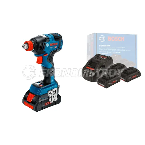 Набор инструмента GDX 18V-200 C (solo, carton) BOSCH (0.601.9G4.204) + ProCORE 18V 4.0 Ah x 3 + GAL 1880 CV BOSCH (0.615.990.N2G)