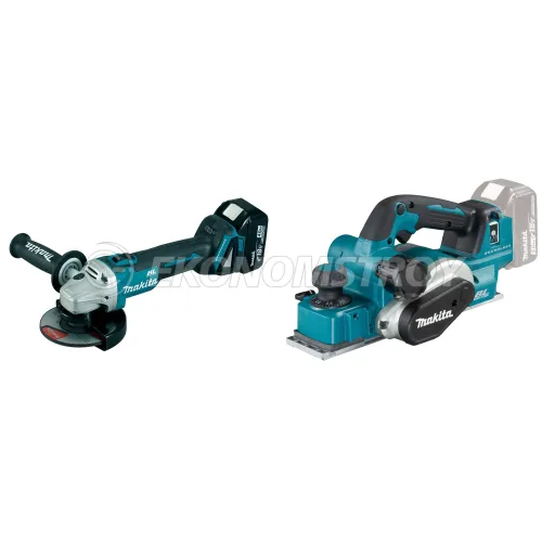 Набор инструмента DGA 504 RF (1*3.0 Ah, case) MAKITA (DGA504RF) + DKP 181 Z (Solo, carton) MAKITA (DKP181Z)