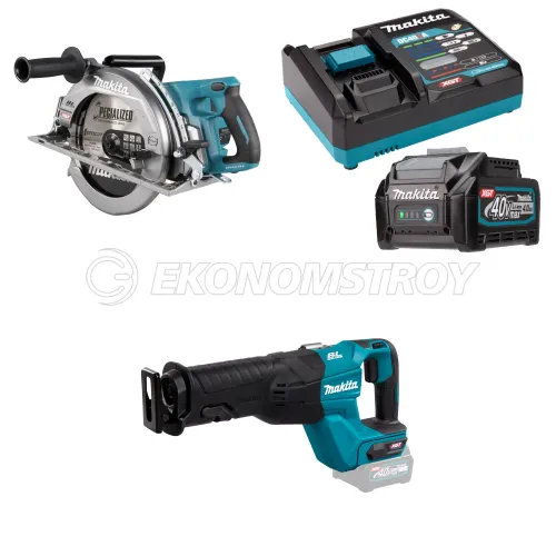 Набор инструмента RS 002 GZ (Solo, carton) MAKITA (RS002GZ) + BL 4040 B (1*4.0 Ah, DC 40 RA, carton) MAKITA (191J67-0) + JR 001 GZ (Solo, carton) MAKITA (JR001GZ)