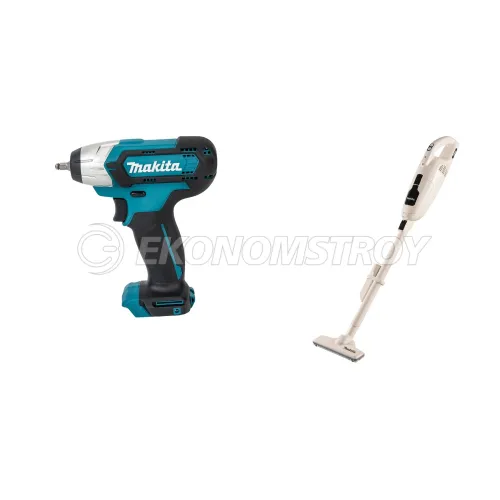 Набор инструмента TW 060 DZ (Solo, carton) MAKITA (TW060DZ) + CL 114 FDWI (2.0 Ah, carton) MAKITA (CL114FDWI)